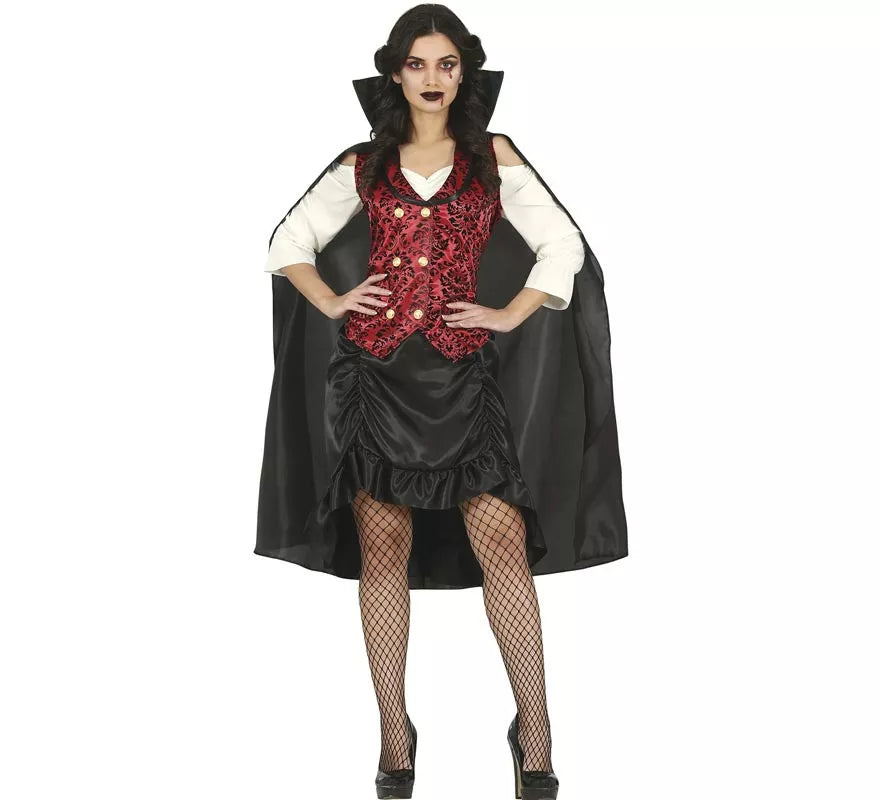 Translation missing: pt-PT.Disfraz de Vampiresa Antigua con falda para mujer