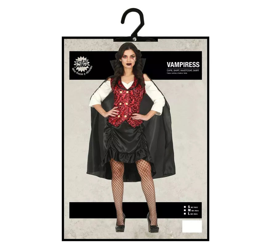 Translation missing: pt-PT.Disfraz de Vampiresa Antigua con falda para mujer