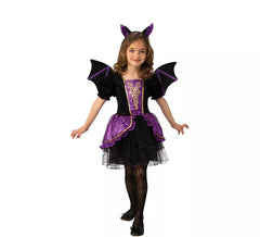 Fato de vampiro com asas para menina