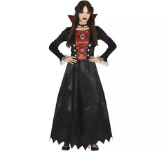 Fato de vampira vintage para adolescente
