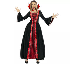 Fato elegante de vampira para mulheres