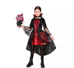 Fato elegante de vampira para meninas