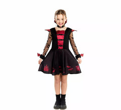 Fato elegante de vampira para meninas