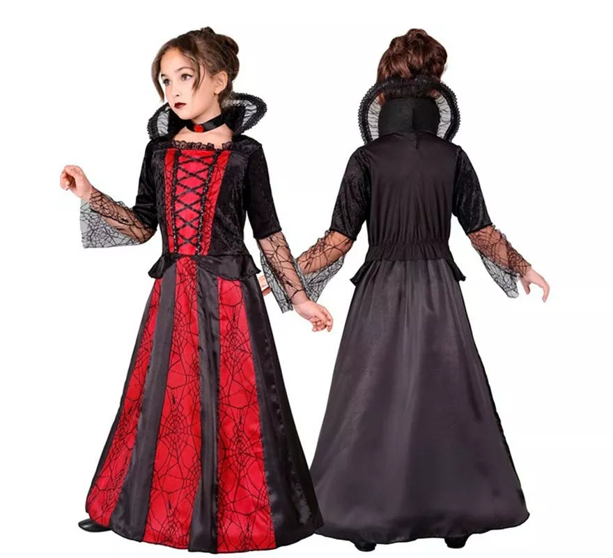 Translation missing: pt-PT.Disfraz de Vampiresa Elegante para niña
