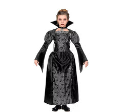 Fato de vampira gótica para meninas