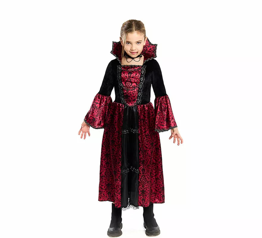 Translation missing: pt-PT.Disfraz de Vampiresa Gótica para niña