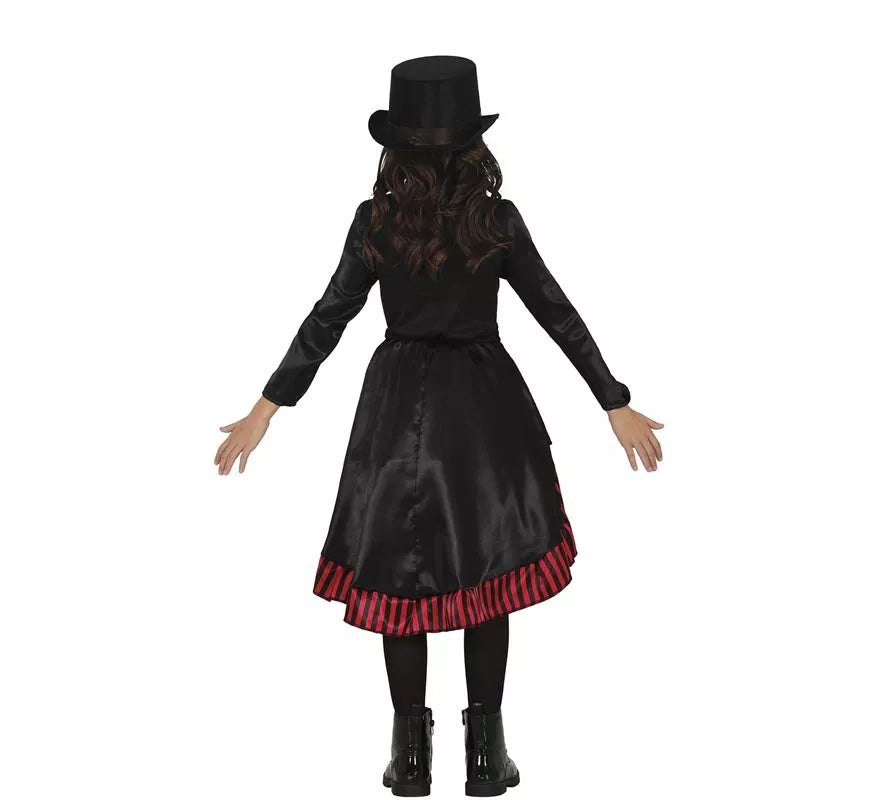 Translation missing: pt-PT.Disfraz de Vampiresa Gótica Steampunk para niña