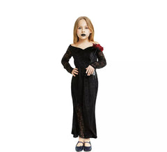 Fato de Vampiro Mãe Negra para Menina