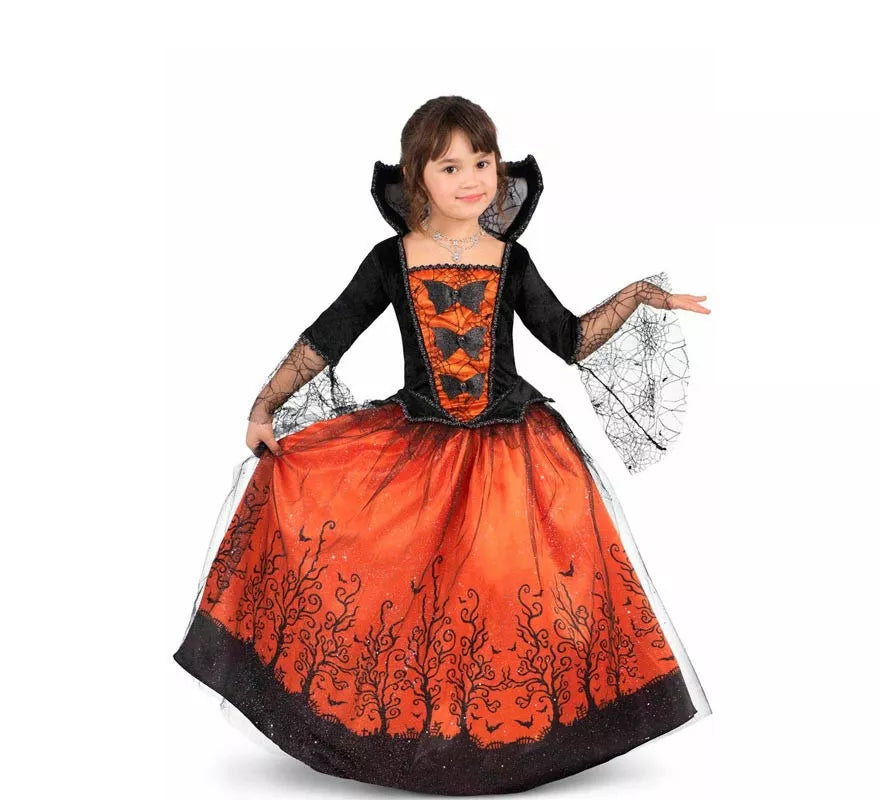 Translation missing: pt-PT.Disfraz de Vampiresa Reina de Halloween para niña