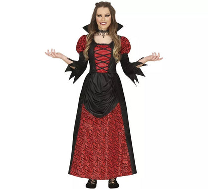 Disfraz de Vampiresa Roja para mujer