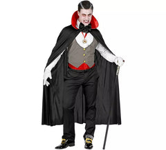Fato de vampiro clássica para homens