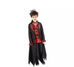 Vampiro masculino com fantasia de som