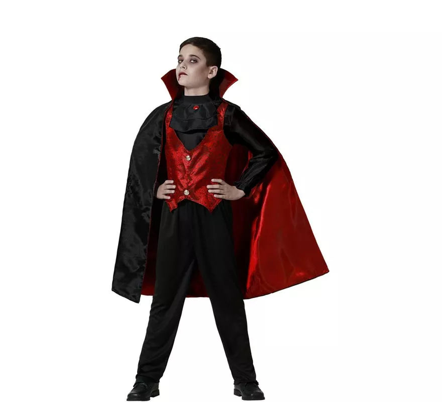 Translation missing: pt-PT.Disfraz de Vampiro Drácula para niño