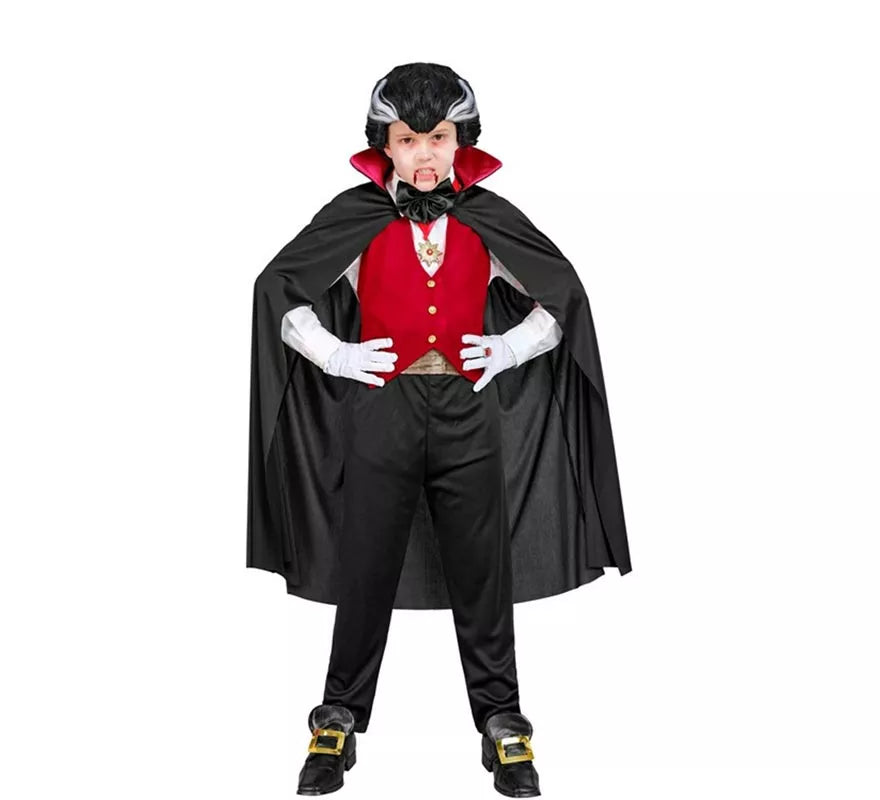 Translation missing: pt-PT.Disfraz de Vampiro Drácula para niño