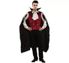 Fato de vampiro elegante para homem