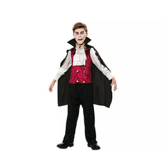 Fato de vampiro elegante para menino