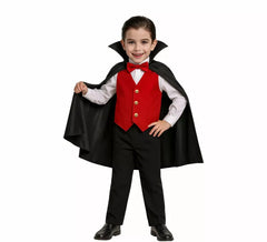 Fato elegante de vampiro para criança