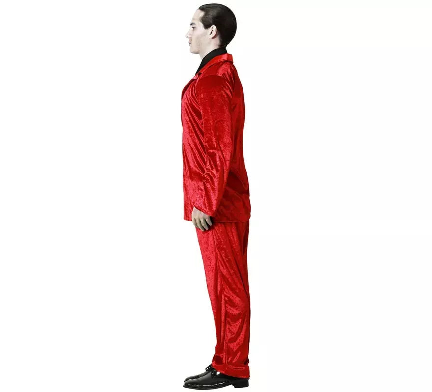 Disfraz de Vampiro Elegante Rojo para hombre
