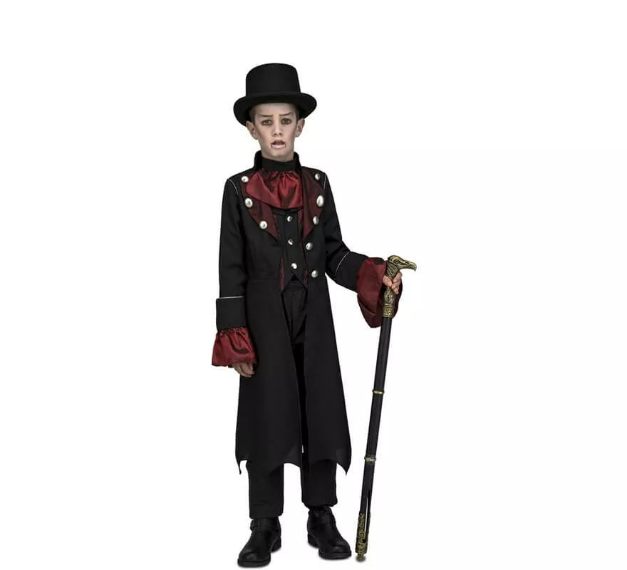Translation missing: pt-PT.Disfraz de Vampiro Gótico para niño