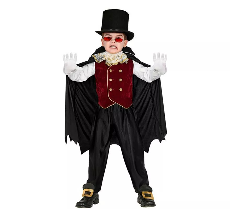 Translation missing: pt-PT.Disfraz de Vampiro Gótico para niño