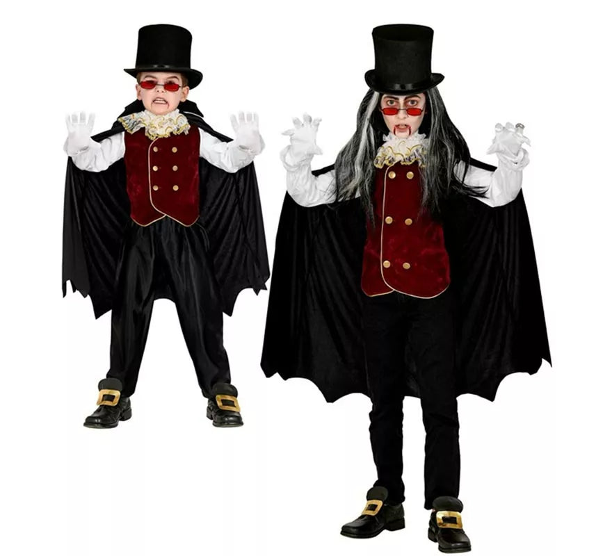 Translation missing: pt-PT.Disfraz de Vampiro Gótico para niño