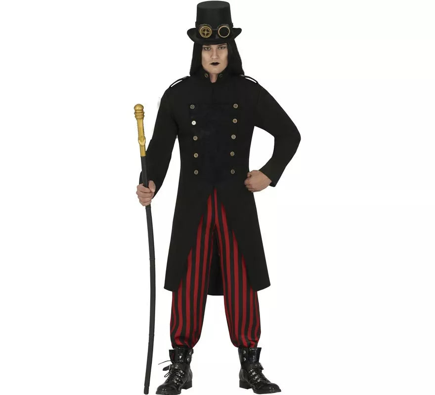 Translation missing: pt-PT.Disfraz de Vampiro Gótico Steampunk para hombre
