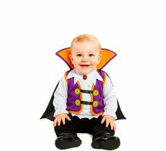 Fato de vampiro roxo para crianças e bebés