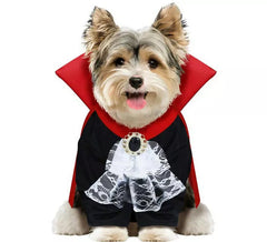 Fato de vampiro Wooferatu para cães