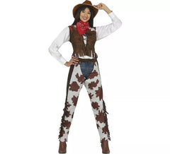 Fato de Cowboy Cowgirl para Mulher