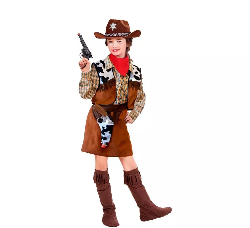 Disfraz de Vaquera Cowboy para niña