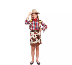 Fato de Cowgirl do Velho Oeste para menina