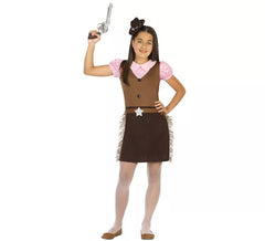 Fato de vaqueira para menina