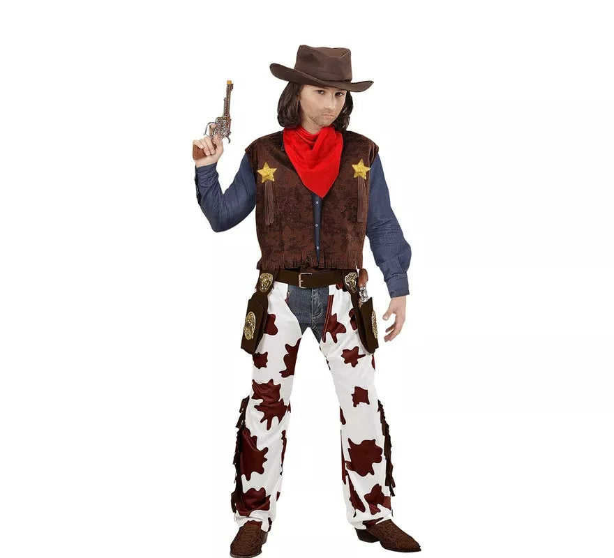 Translation missing: pt-PT.Disfraz de Vaquero con bandana para niño y adolescente