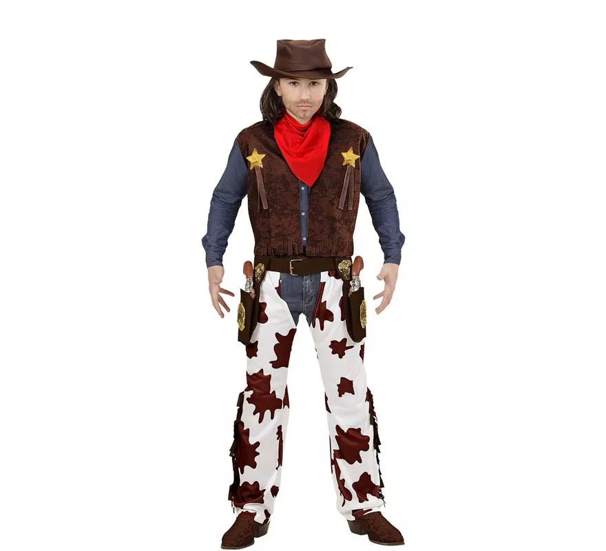 Translation missing: pt-PT.Disfraz de Vaquero con bandana para niño y adolescente