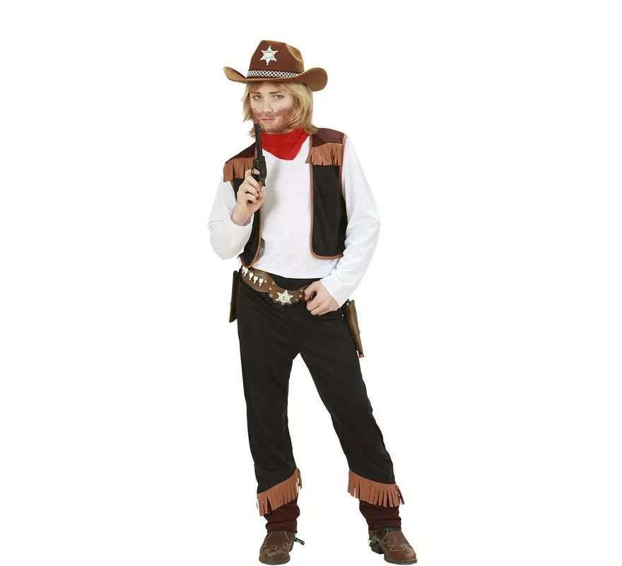 Translation missing: pt-PT.Disfraz de Vaquero con Chaleco para niño y adolescentes