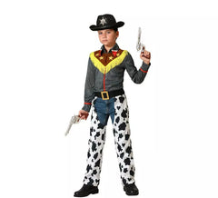Fato de cowboy com franjas para criança