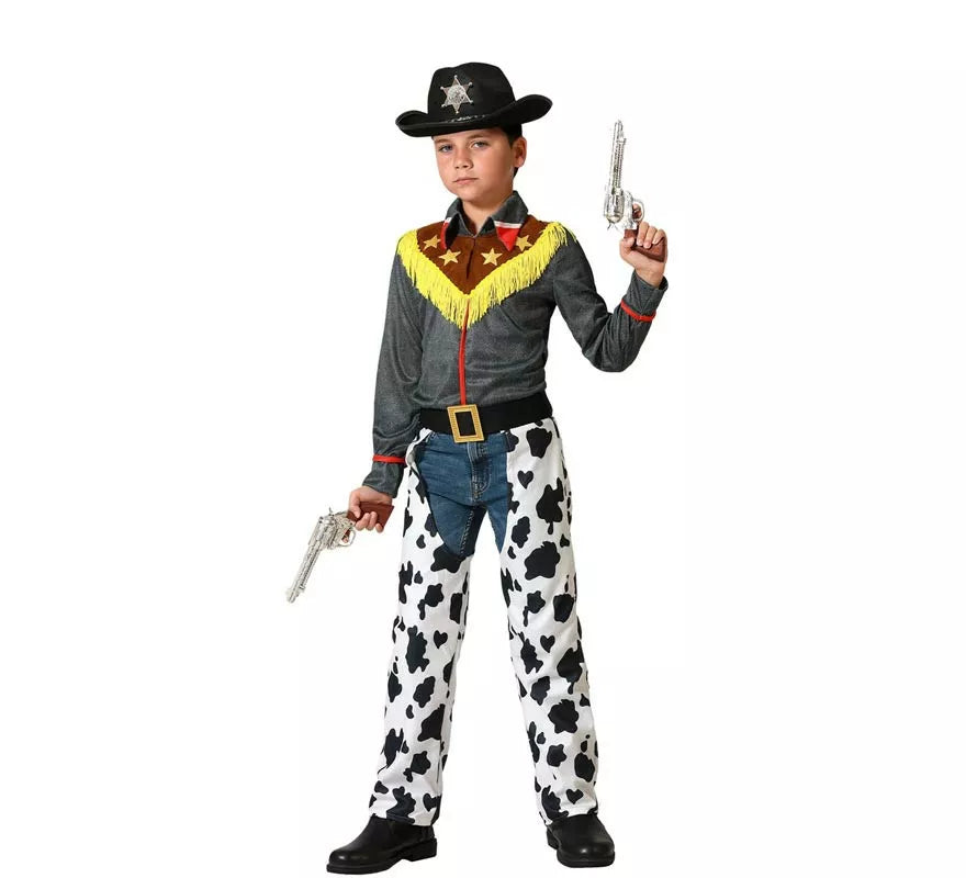 Translation missing: pt-PT.Disfraz de Vaquero con flecos para niños