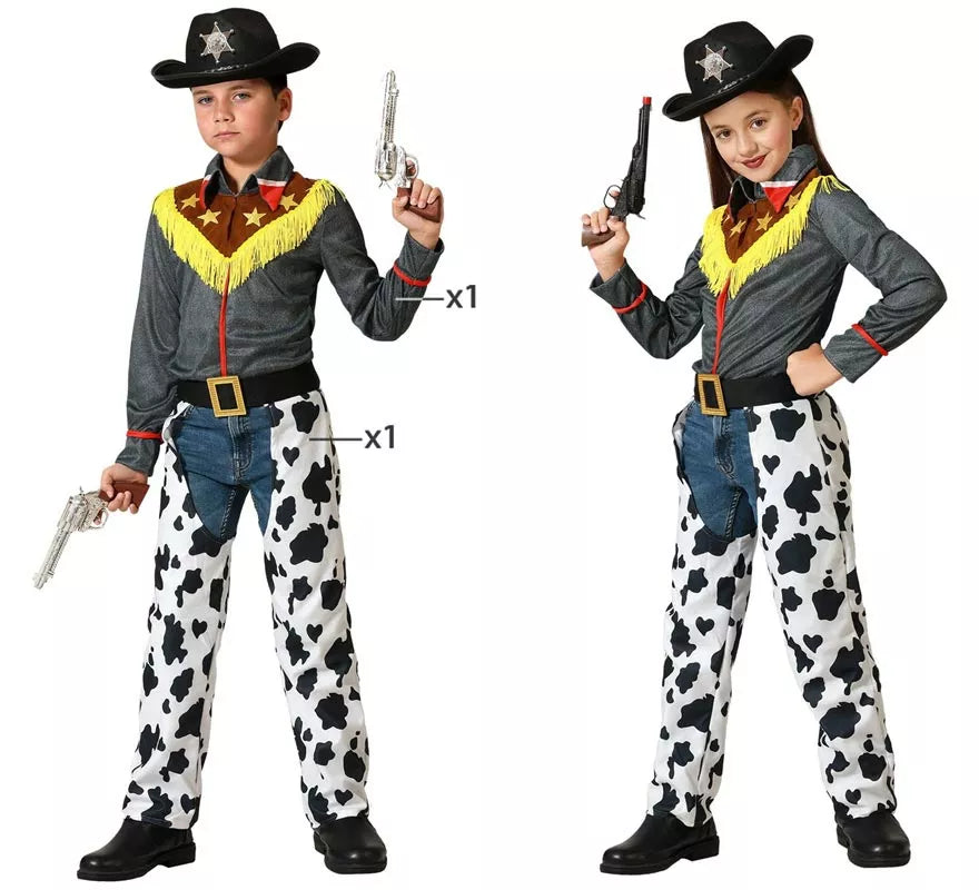 Translation missing: pt-PT.Disfraz de Vaquero con flecos para niños