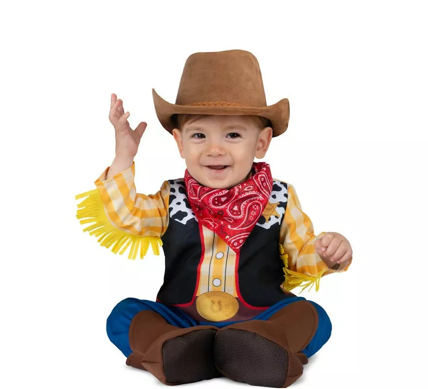 Translation missing: pt-PT.Disfraz de Vaquero con sombrero para bebé y niño