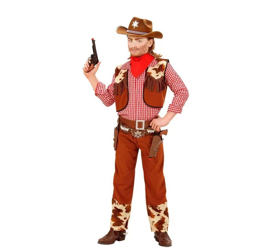 Translation missing: pt-PT.Disfraz de Vaquero Cuadros para niño
