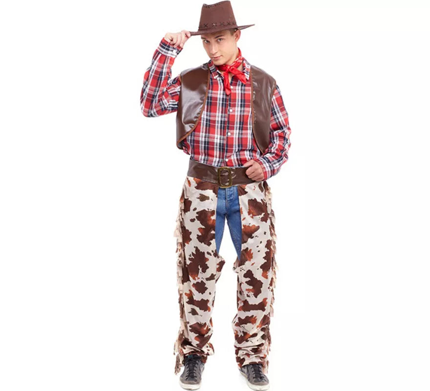 Translation missing: pt-PT.Disfraz de Vaquero del Viejo Oeste para hombre