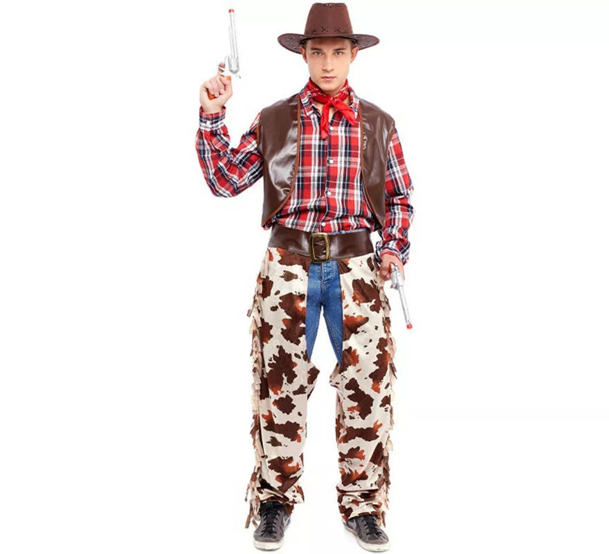 Translation missing: pt-PT.Disfraz de Vaquero del Viejo Oeste para hombre