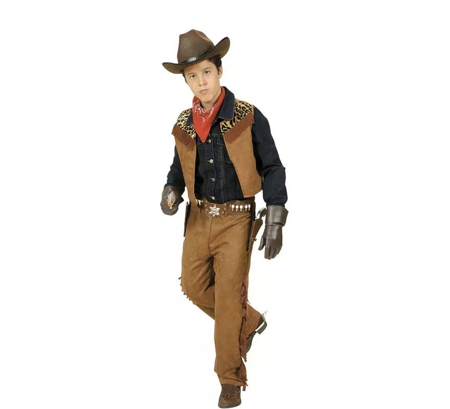 Translation missing: pt-PT.Disfraz de Vaquero o Indio 2 en 1 para niño y adolescentes