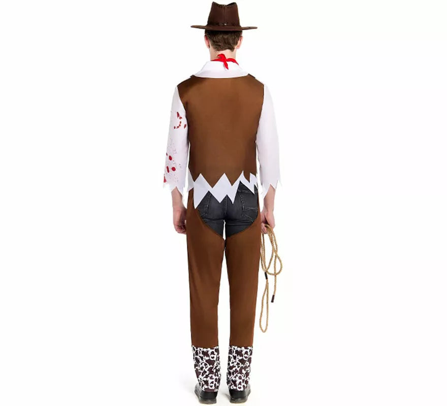 Translation missing: pt-PT.Disfraz de Vaquero Zombie para hombre