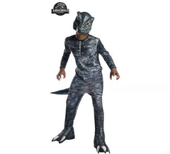 Fato de Jurassic World Classic Velociraptor para menino