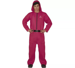 Fato de Squid Game Henchman para homem