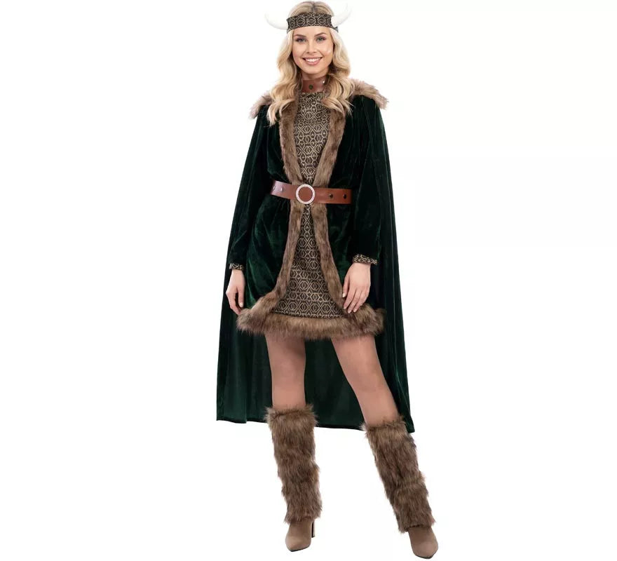 Translation missing: pt-PT.Disfraz de Vikinga Deluxe para mujer