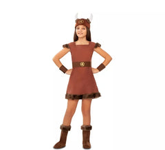 Fato de Viking Odin para menina