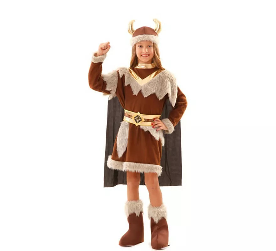 Translation missing: pt-PT.Disfraz de Vikinga para niña