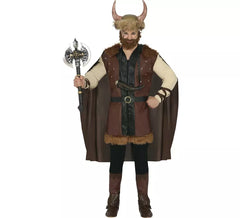 Fato marrom viking para homens